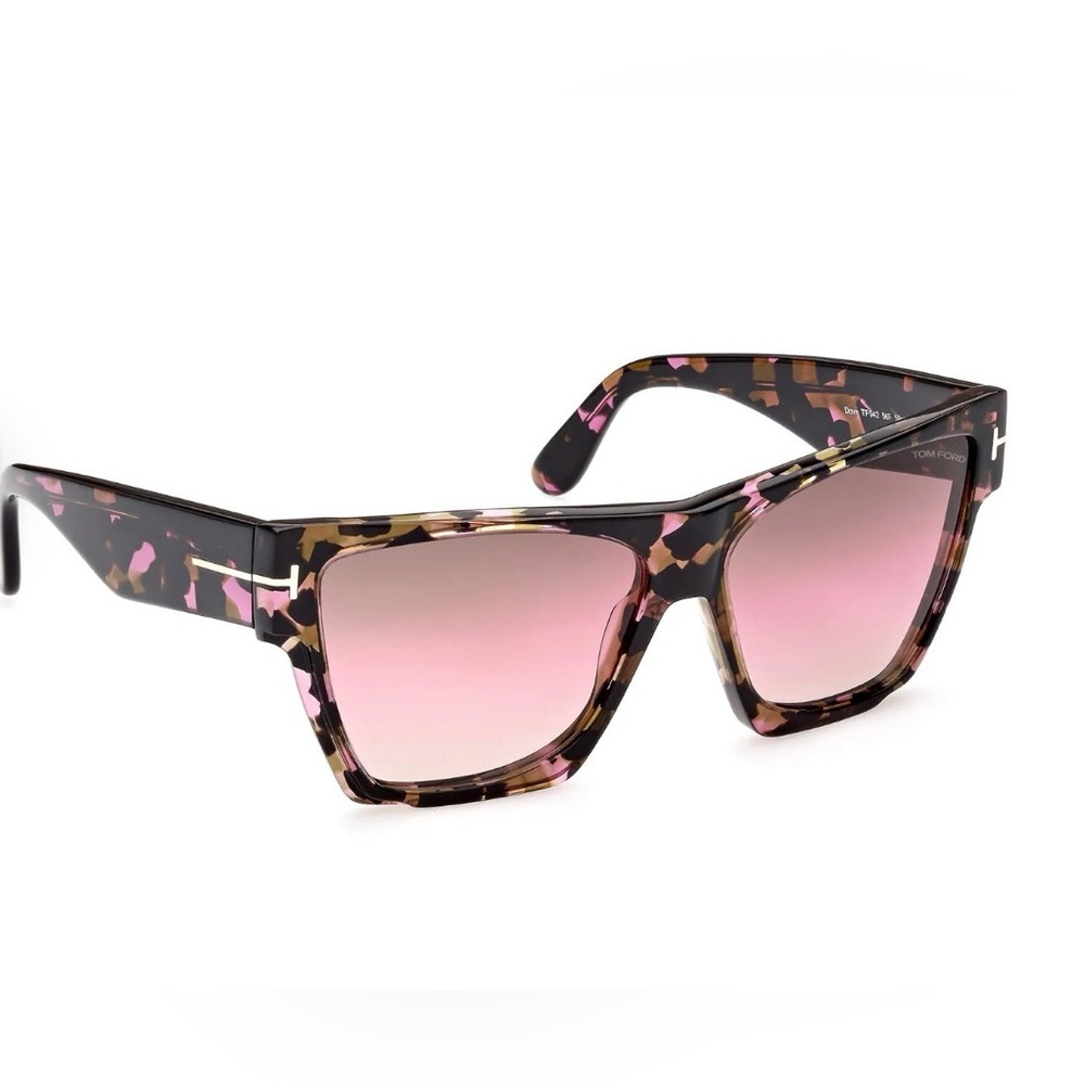 TOM FORD Dove Sunglasses Tortoise Havana Brown TF942 - Picture 14 of 16